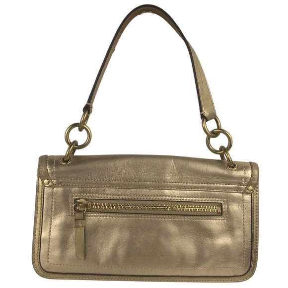 Coach Gold Satchel Bag - Picture 3 of 16